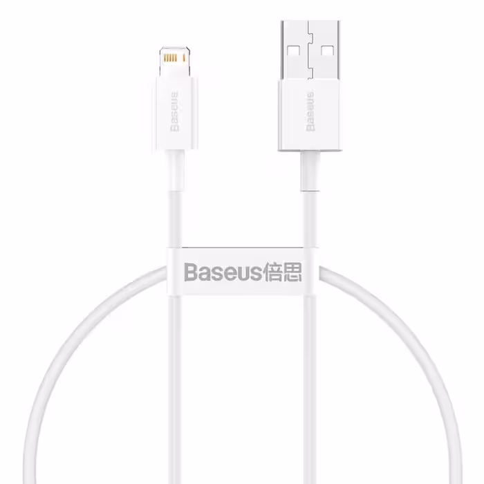 کابل کوتاه آیفونی فست شارژ Baseus Calys-02 2.4A 25cm