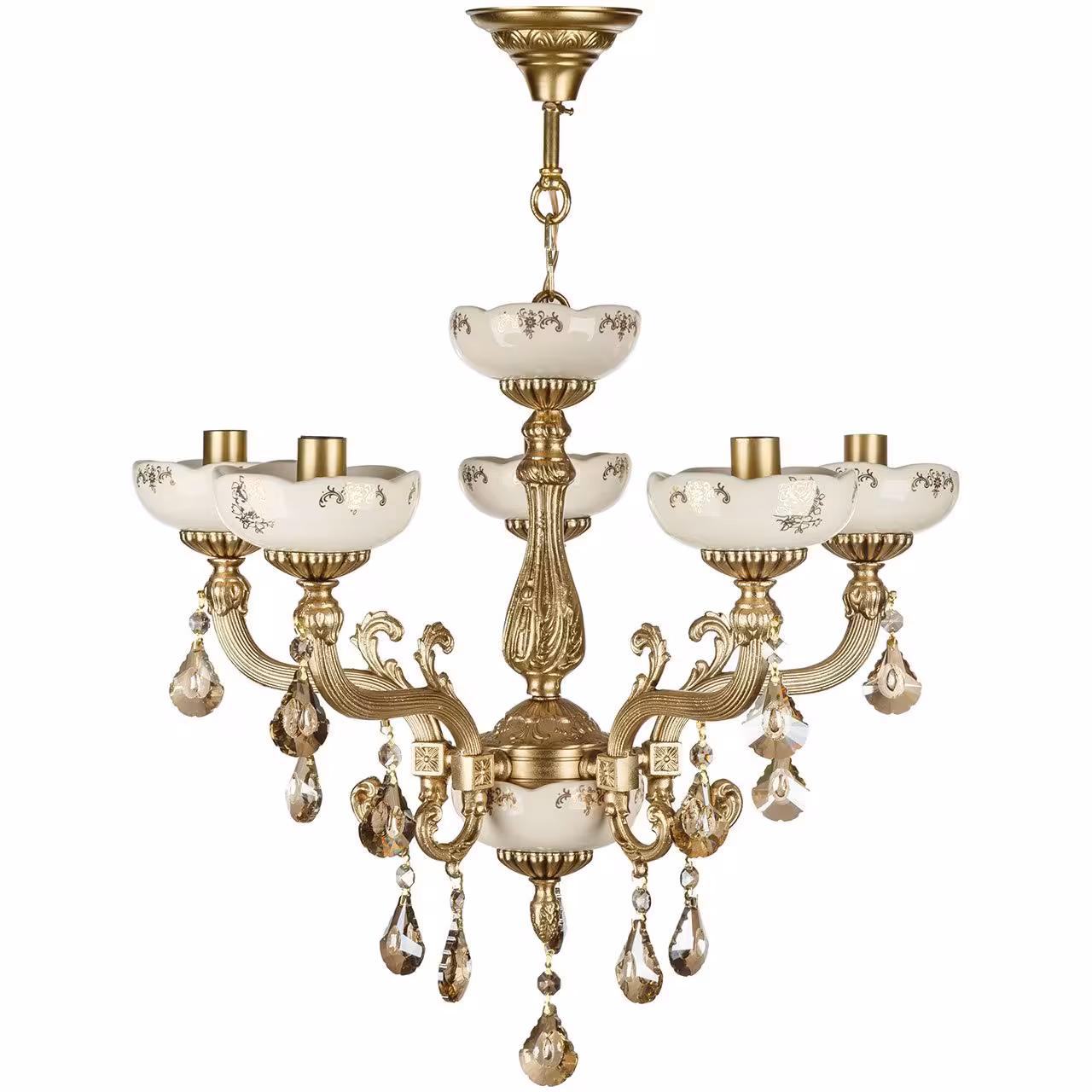 لوستر 6 شعله چشمه نور کد C2969/6