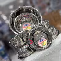 سرویس لگن استیل 4 پارچه یونیک اصل سایز 1