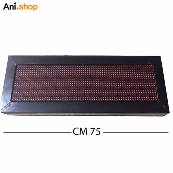 تابلو روان LED قرمز سایز 58×106 cm برند CSA اصلی