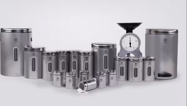 سرویس آشپزخانه اورانوس18 پارچه استوانه ای B0011 N