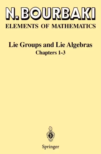 خرید و دانلود نسخه کامل کتاب Lie groups and Lie algebras, part I (chapters 1-3)