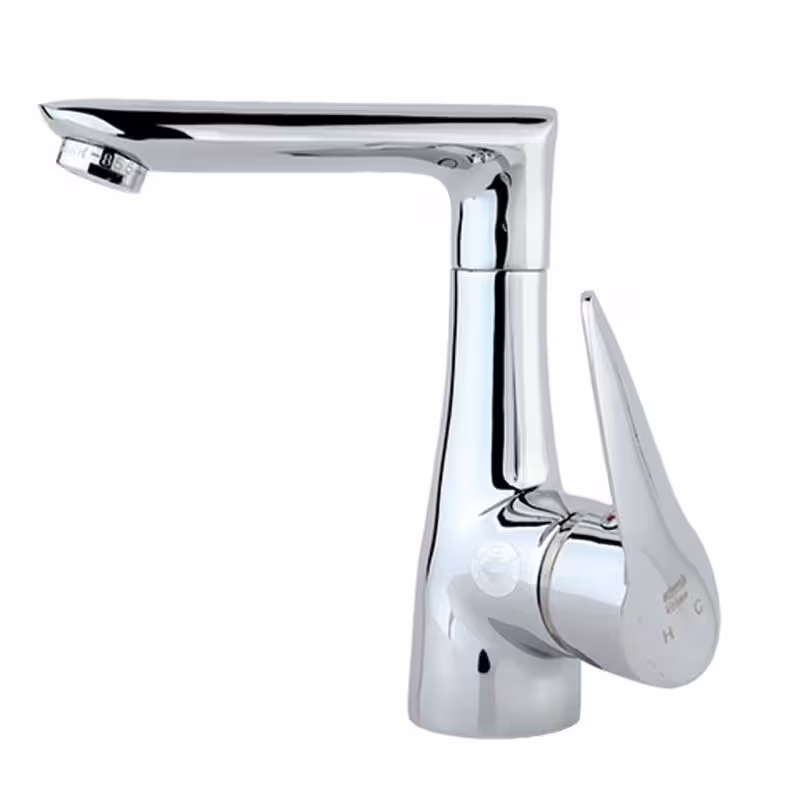 شیر روشویی رابیت راسان (کروم)