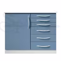 کابینت یک متری mdf هایگلاس CA101 برند navidekbatan
