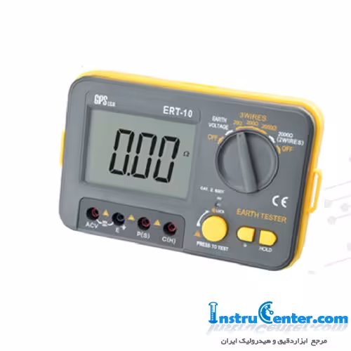 ارت تستر دیجیتالی پرتابل مدل ERT-10 ساخت کمپانی GPS