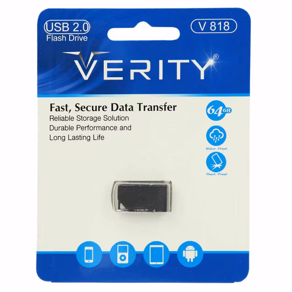 فلش 64 گیگ وریتی مدل Verity V818