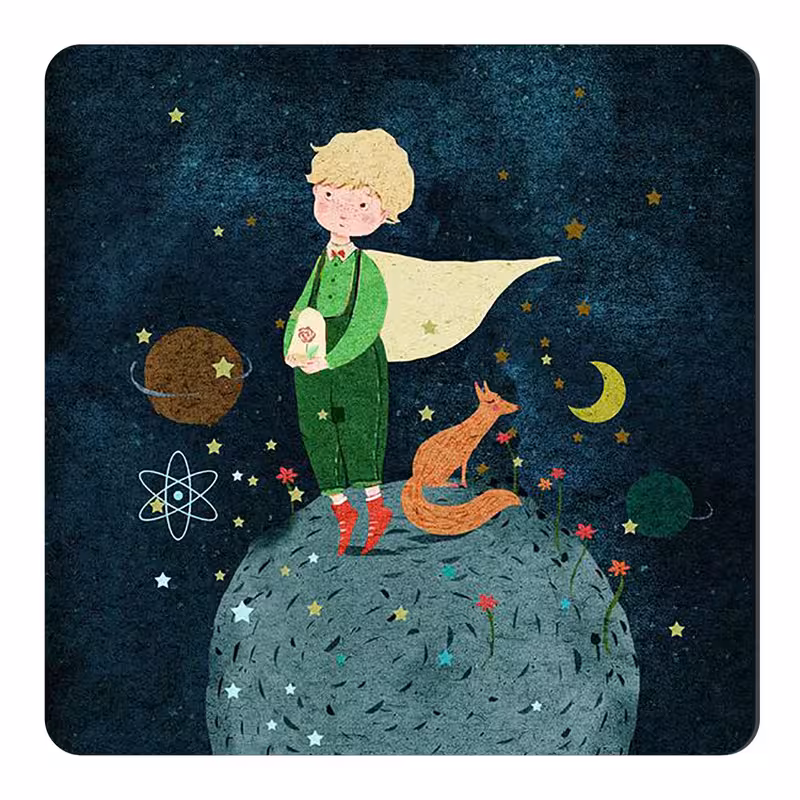 مگنت طرح شازده کوچولو و روباه کد wmg528