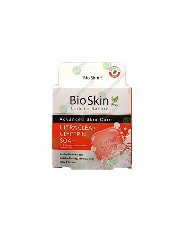 صابون گلیسرین بایو اسکین مناسب پوست خشک و اگزمایی – Bio Skin Ultra Clear Glycerin Soap