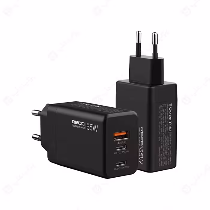 شارژر دیواری 65 وات GaN رسی مدل RC56E