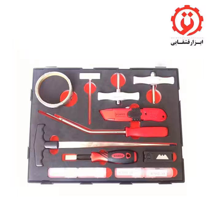 جعبه ابزار کامل تعویض شیشه اتوموبیل فورس مدل FK913M1