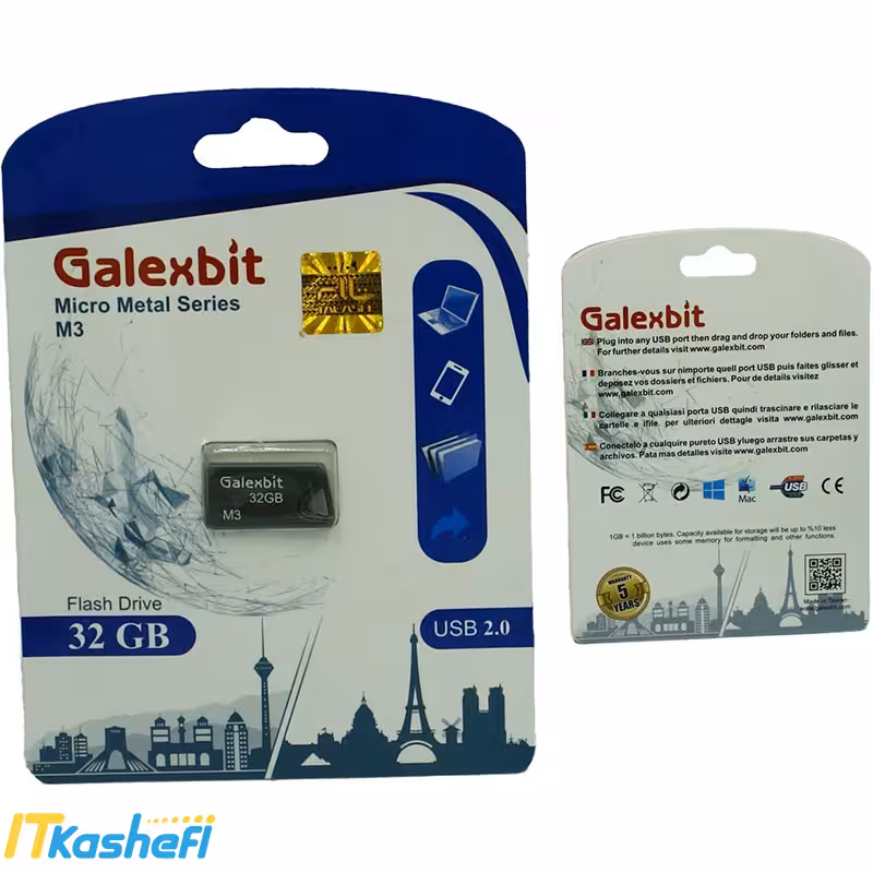 قیمت و خرید فلش گلکسی بیت Galexbit M3 - آی تی کاشفی