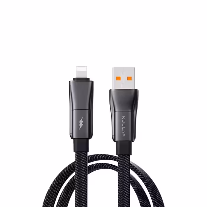 کابل تبدیل Type-C و USB به Type-C و لایتنینگ  kuulla مدل KL-X73 طول 2 متر