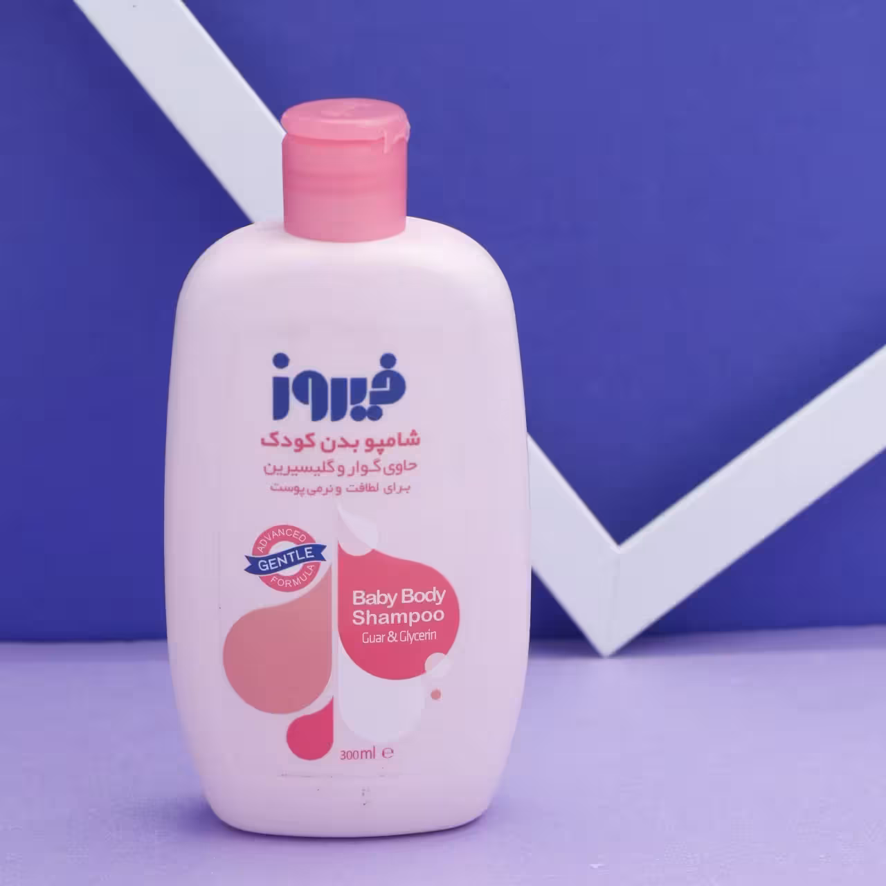 شامپو بدن کودک حاوی گوار و گلیسیرین 300 میل 91989