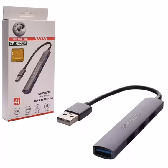 هاب USB 2.0 چهار پورت XP 822P USB