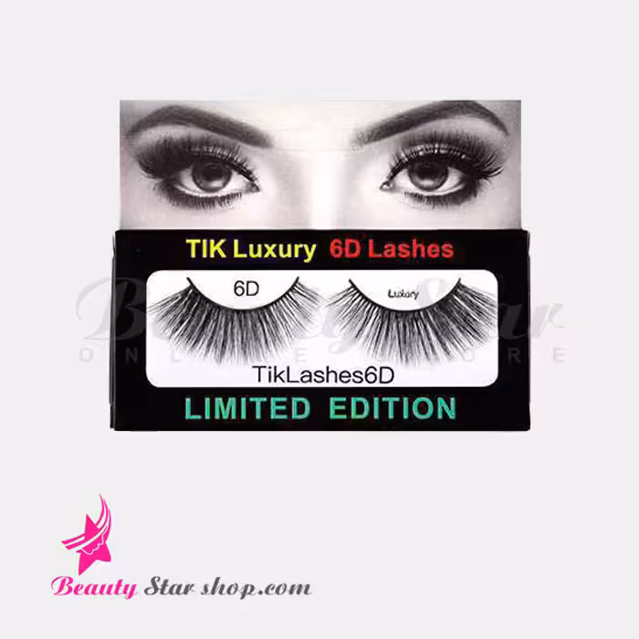 مژه مصنوعی شش بعدی مو طبیعی تیک مدل 101