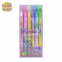 ماژیک علامت زن (هایلایتر) دو سر اکلیلی پاکن دار Rainbow