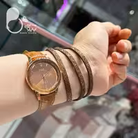 ست ساعت و دستبند شاین قهوه ای