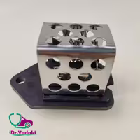 مقاومت فن رادیاتور پژو 206 (رزیستور) 0.6 اهم شرکتی ایساکو اصل 1230100499