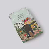 دفتر خط دار فانتزی باغبان کیچ بوک (KITSCH BOOK)