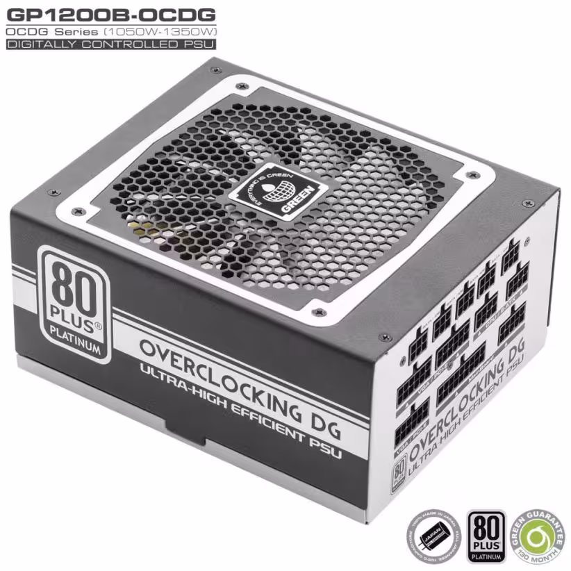 منبع تغذیه کامپیوتر گرین مدل GP1200B-OCDG