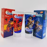 خمیر دندان کودک رینبو رنگ ابی/ Rainbow baby toothpaste