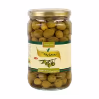 زیتون شور درجه یک طعم دار سبزینه تک 700گرمی