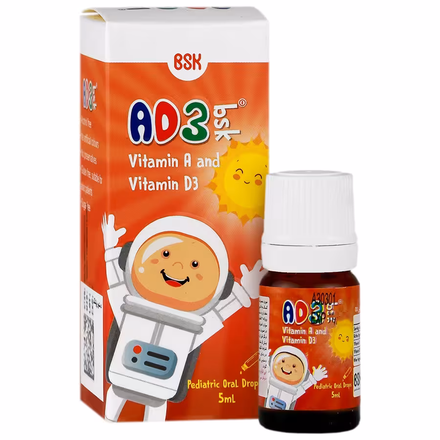 قطره خوراکی آد3 بی اس کی (5میل)