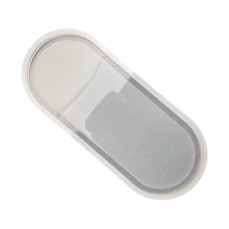 قالب سيليکوني سيني بيضي لبه دار 23*9سانت