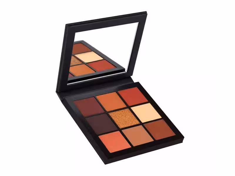 پالت سایه 9 تایی هدی بیوتی مدل WARM BROWN Obssesions