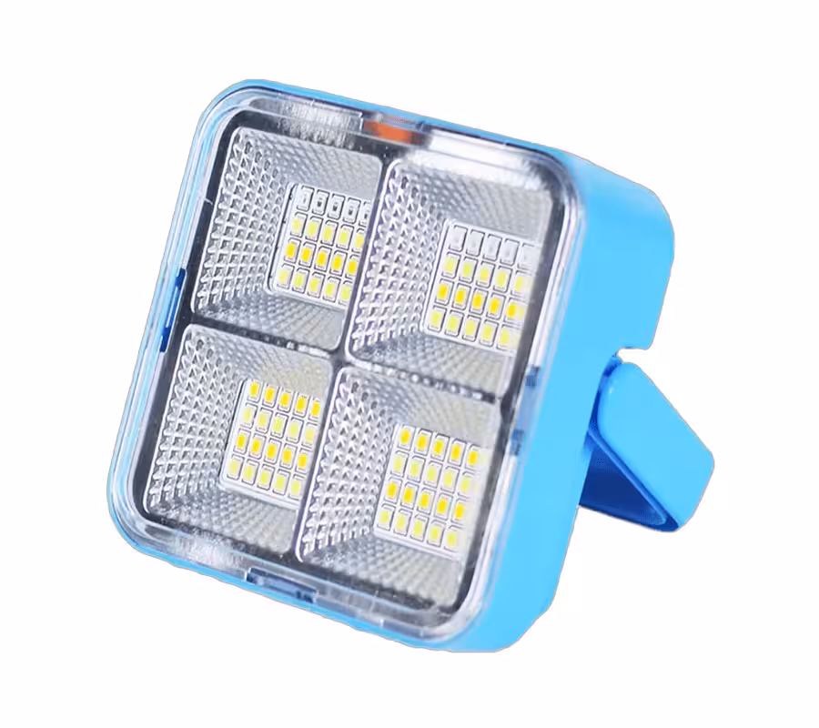 پروژکتور شارژی خورشیدی مدل D05-4 پاوربانک دار