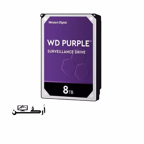 هارد اینترنال وسترن دیجیتال مدل Purple WD82PURZ ظرفیت 8 ترابایت