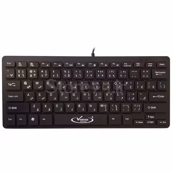 کیبورد با سیم ونوس مدل VENOUS PV-K117