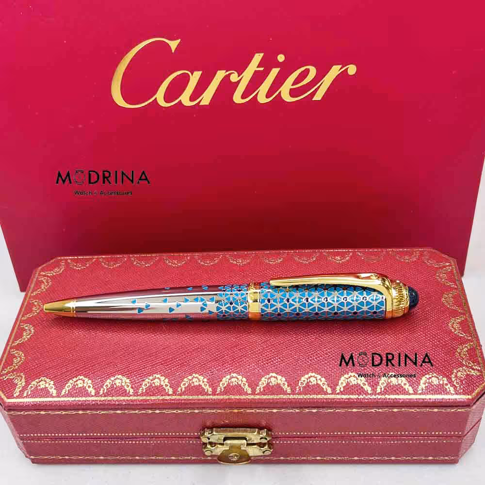 خودکار کارتیه طلایی سیلور Cartier
