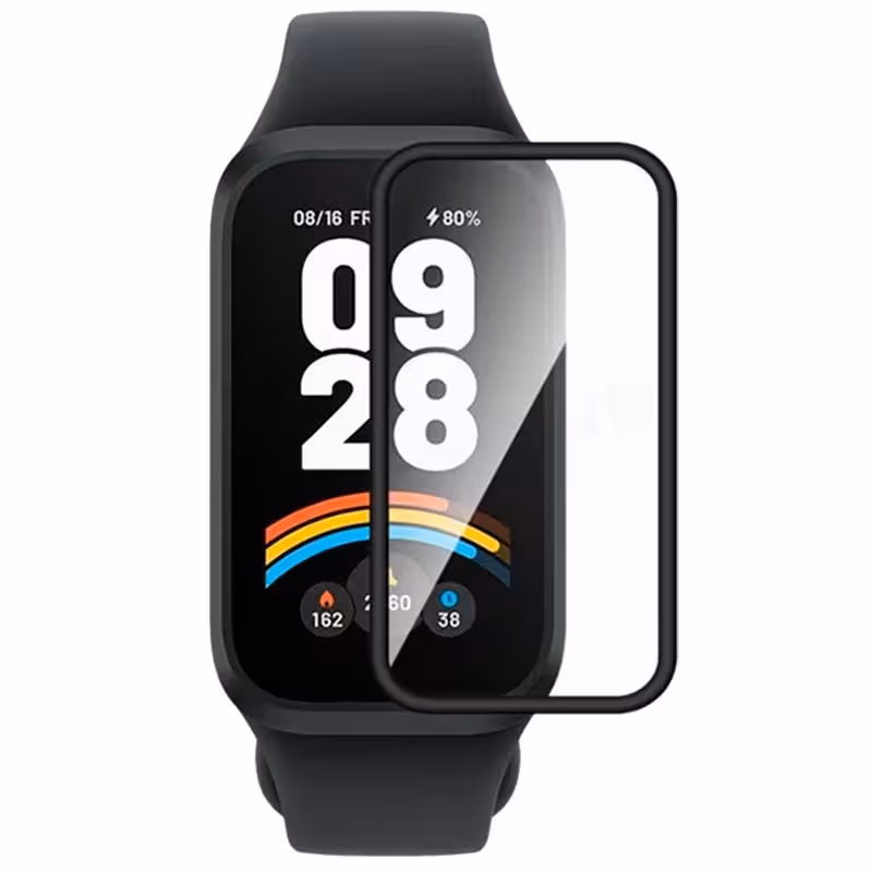 محافظ صفحه نمایش مدل PMMA مناسب برای ساعت هوشمند شیائومی Smart Band 9 Active