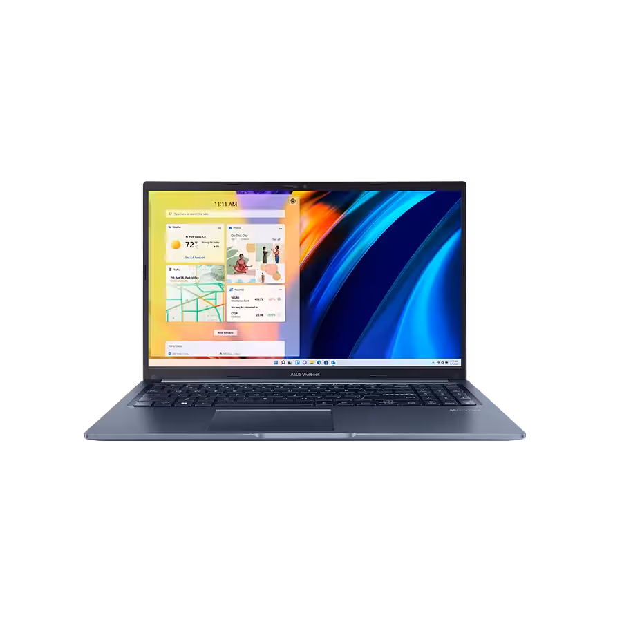 لپ تاپ ایسوس LAPTOP ASUS VIVOBOOK F1502ZA CORE I5 12500H 24GB 2TB SSD INTEL UHD 15.6 INCH FHD 60HZ BLUE BATTERY 3 CELL