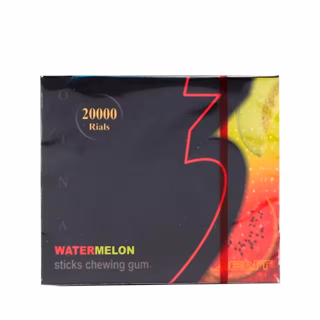 آدامس تریدنت با طعم هندوانه و طالبی اوینا بسته 10 عددی