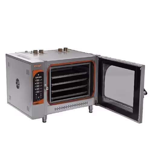 فر کانوکشن نوع BAKERLUX روماک مدل بخار دار پنل دیجیتال 16 سینی