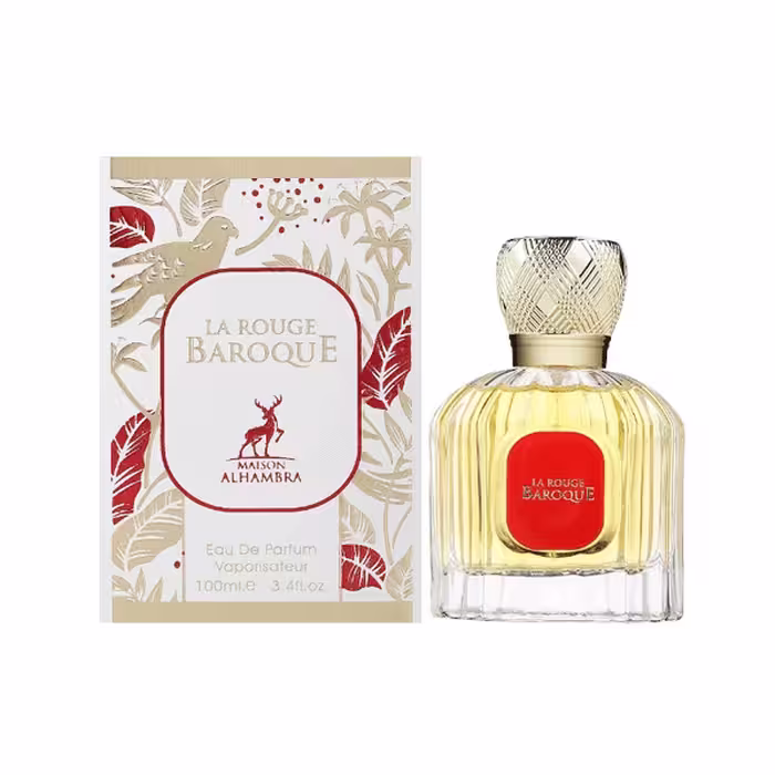 عطر ادکلن الحمبرا مدل باروک رژ 540 (مشابه باکارات رژ 540) حجم 100 میل Alhambra Baroque Rouge 540