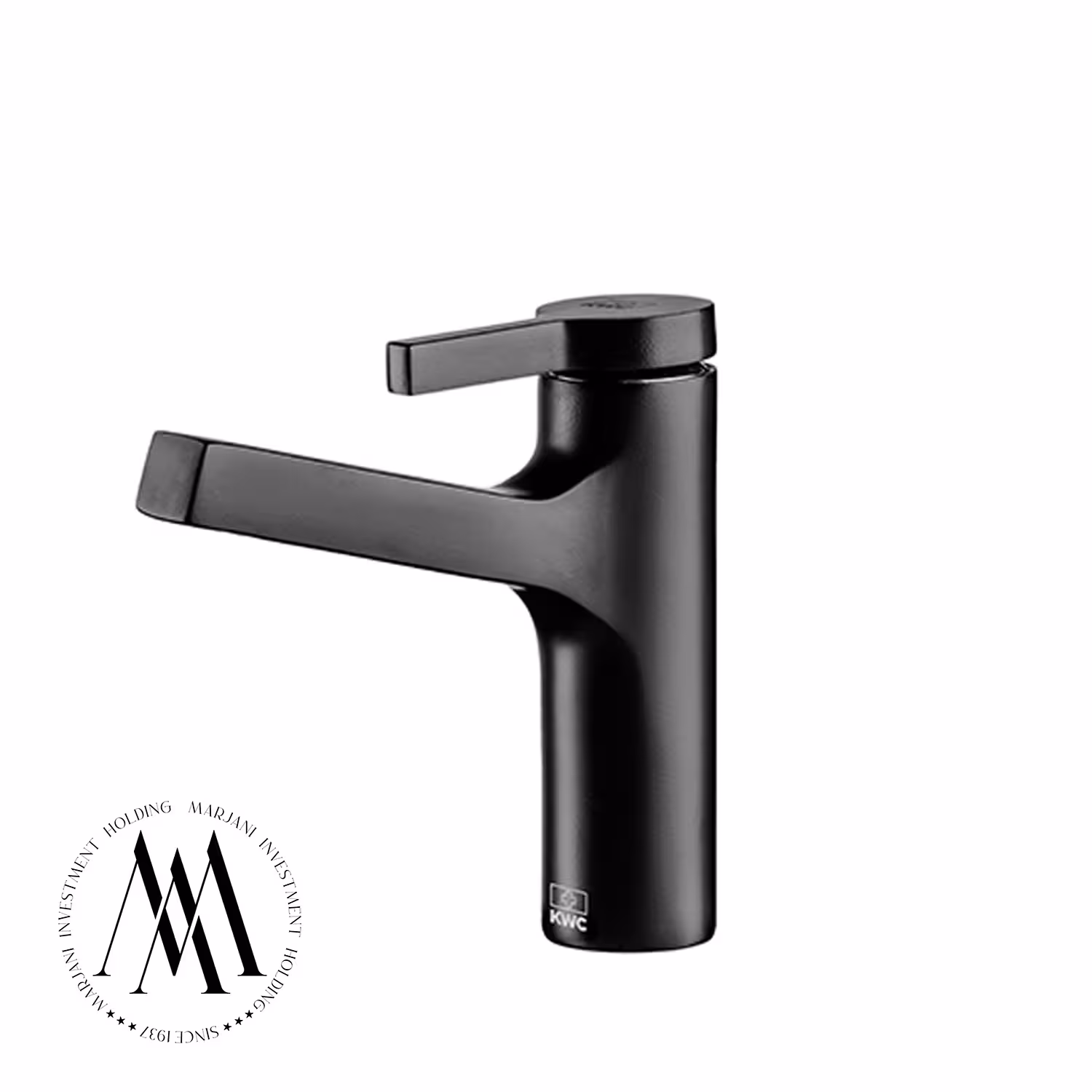 شیر روشویی kwc مدل آوا پایه کوتاه (مشکی)