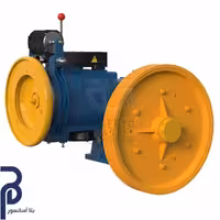 موتور گیرلس ساسی ایتالیا G300T0 VVVF توان 4KW سرعت 1m/s