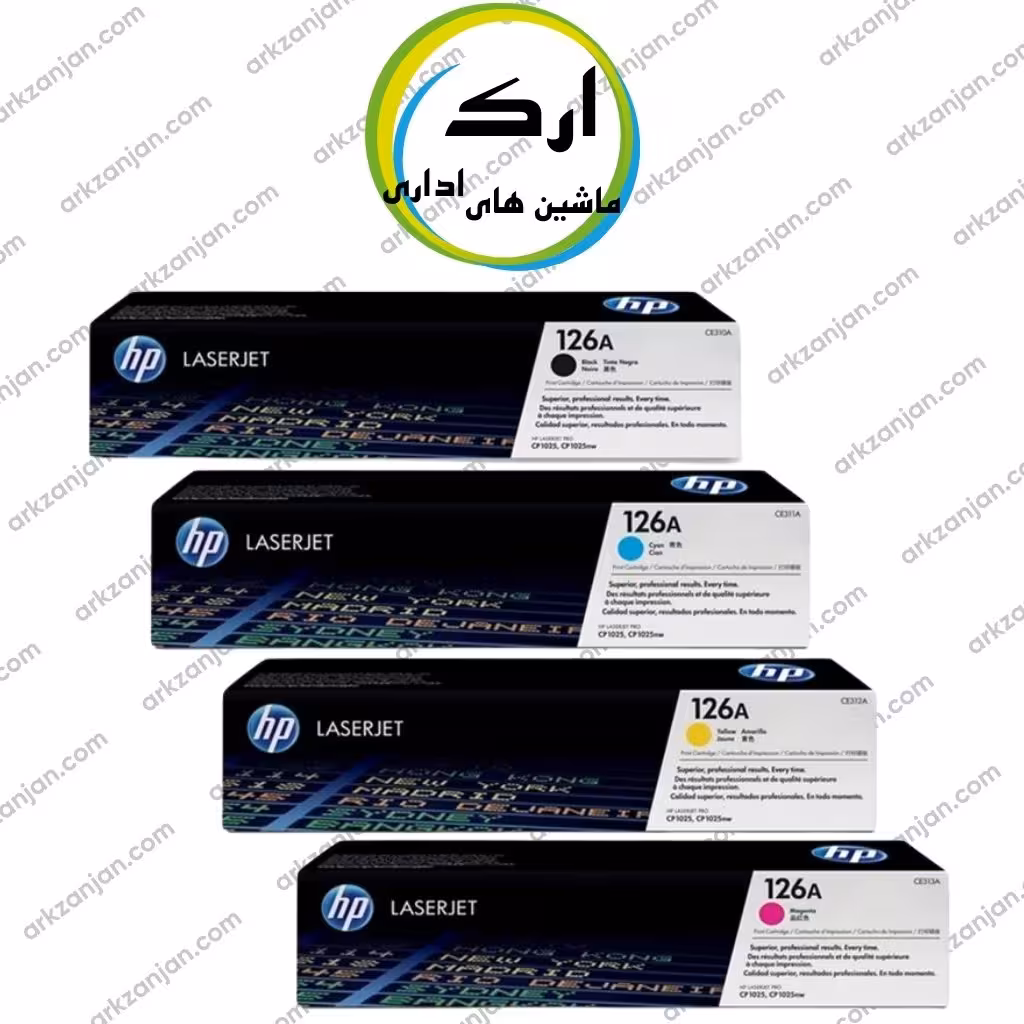 ست کارتریج اچ پی چهار رنگ HP 126A