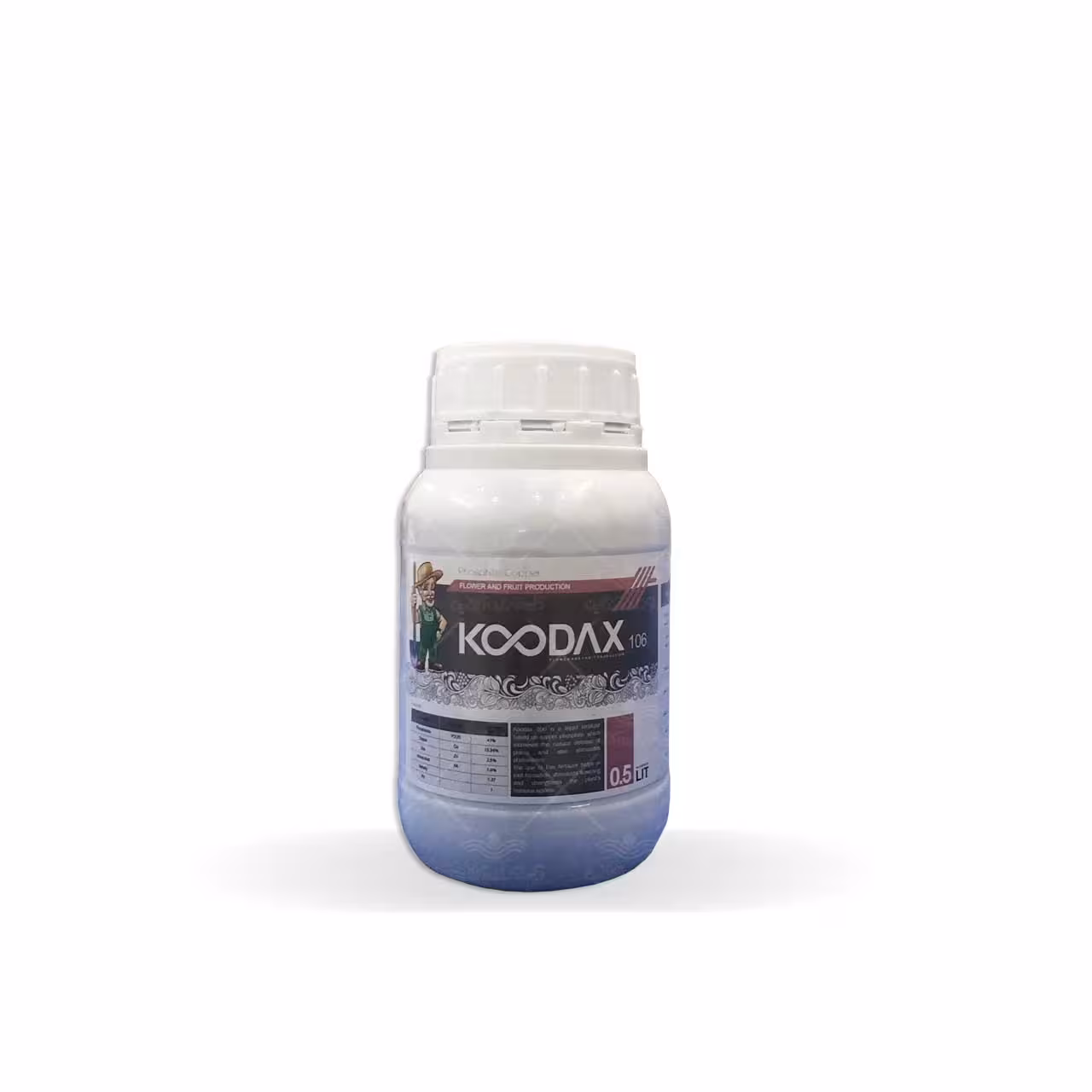 کود سم فسفیت مس نیم لیتری کوداکس بهمراه روی و آمینو اسید