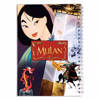 دفتر مشق کارتون مولان