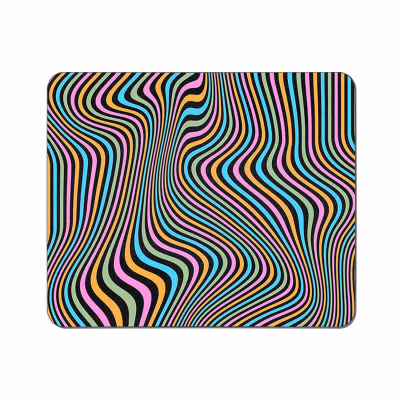 خرید و قیمت ماوس پد طرح خطوط رنگی کد 3372