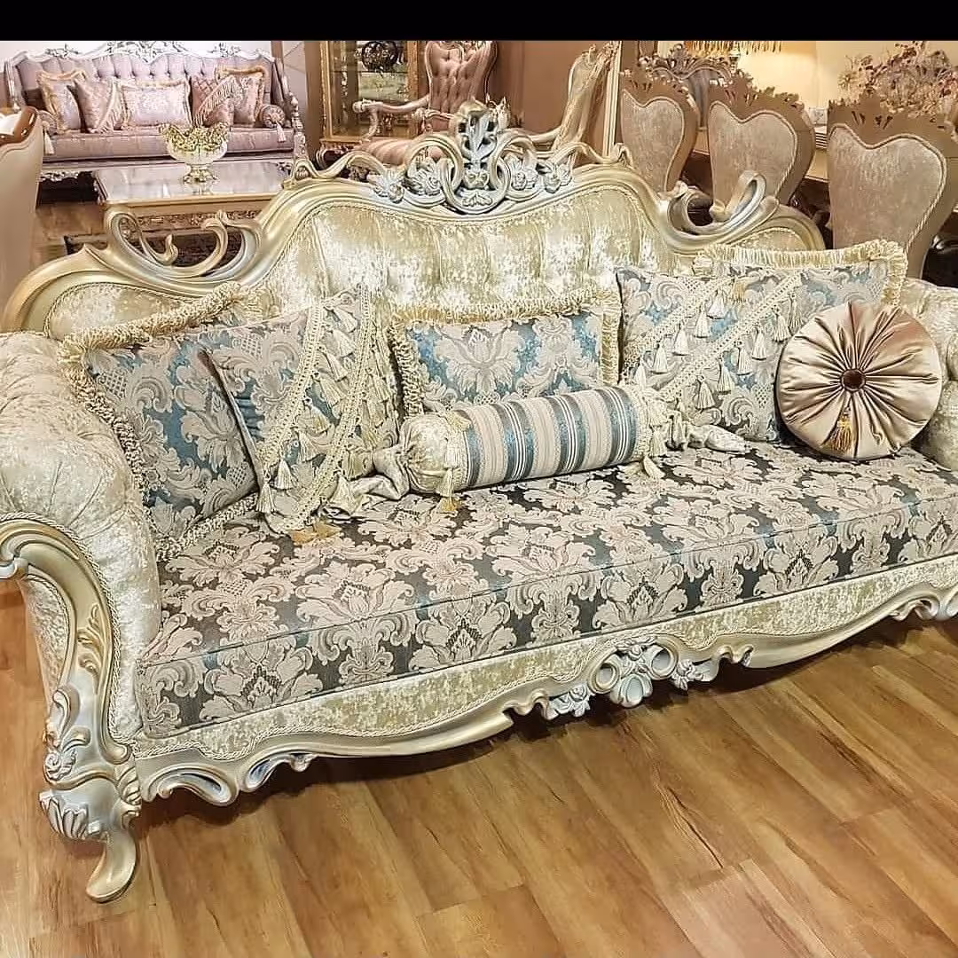 مبل استیل مدل افسون 7 نفره (پس کرایه)