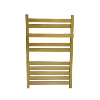 رادیاتور حوله خشک کن هاتیپس مدل آلومینیومی آویز دار سایز 50*80 طلایی
