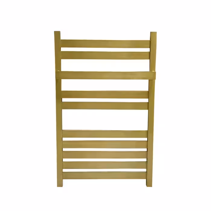 رادیاتور حوله خشک کن هاتیپس مدل آلومینیومی آویز دار سایز 50*80 طلایی