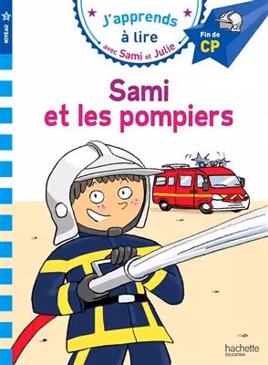 دانلود کتاب Sami et Julie CP Niveau 3 Sami et les pompiers