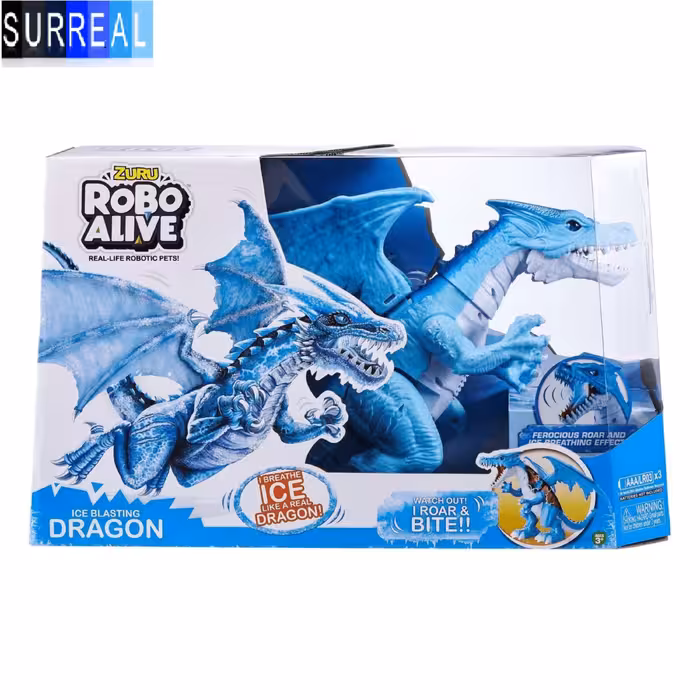 ربات اژدهای یخی مدل Robo Alive برند Zuru