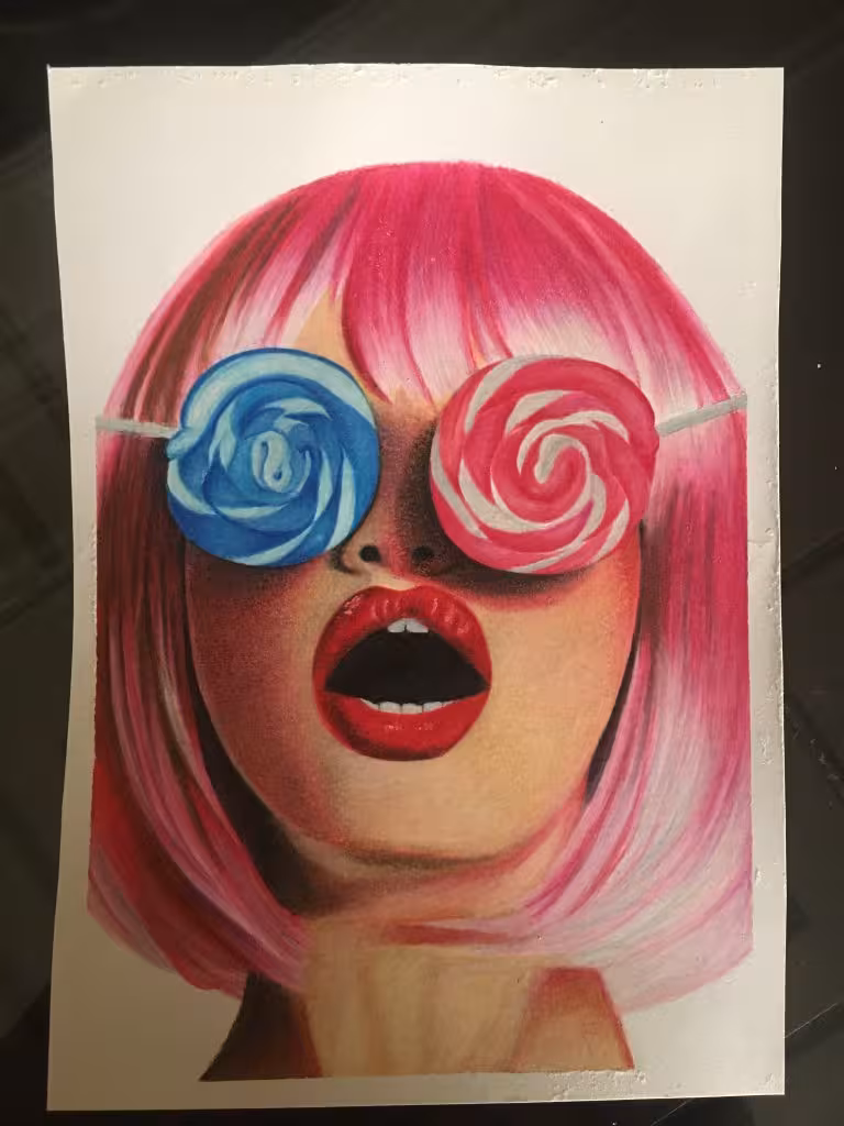 دختر آبنباتي